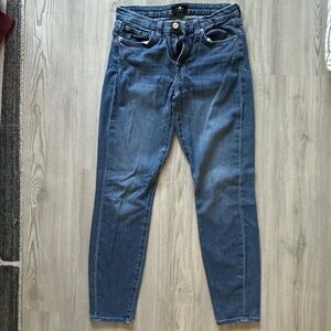 7 for All Mankind Ankle Skinny Jeans
